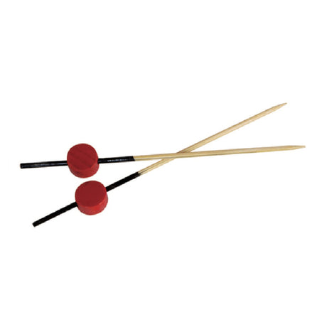 PacknWood 8NPBBATAMI12B - Pick, 3.1", Black End With Red Bead