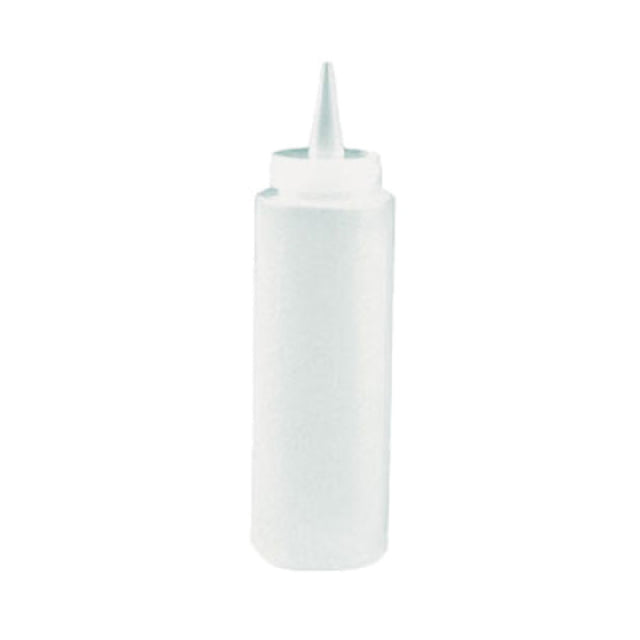 Crestware SB08C Squeeze Dispenser Bottle 8 Oz. Clear