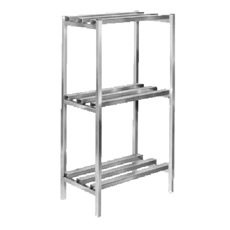 Channel DR2072-3 Dunnage Shelving All-Welded 3 Shelf Style Channel Style