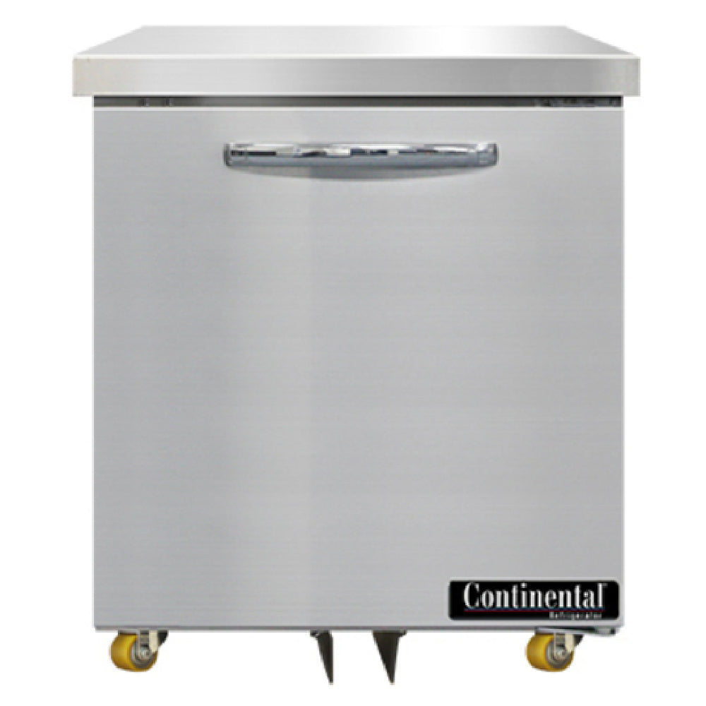 Continental Refrigerator SW27N-U Undercounter Refrigerator 27"W 7.4 Cu Ft Capacity