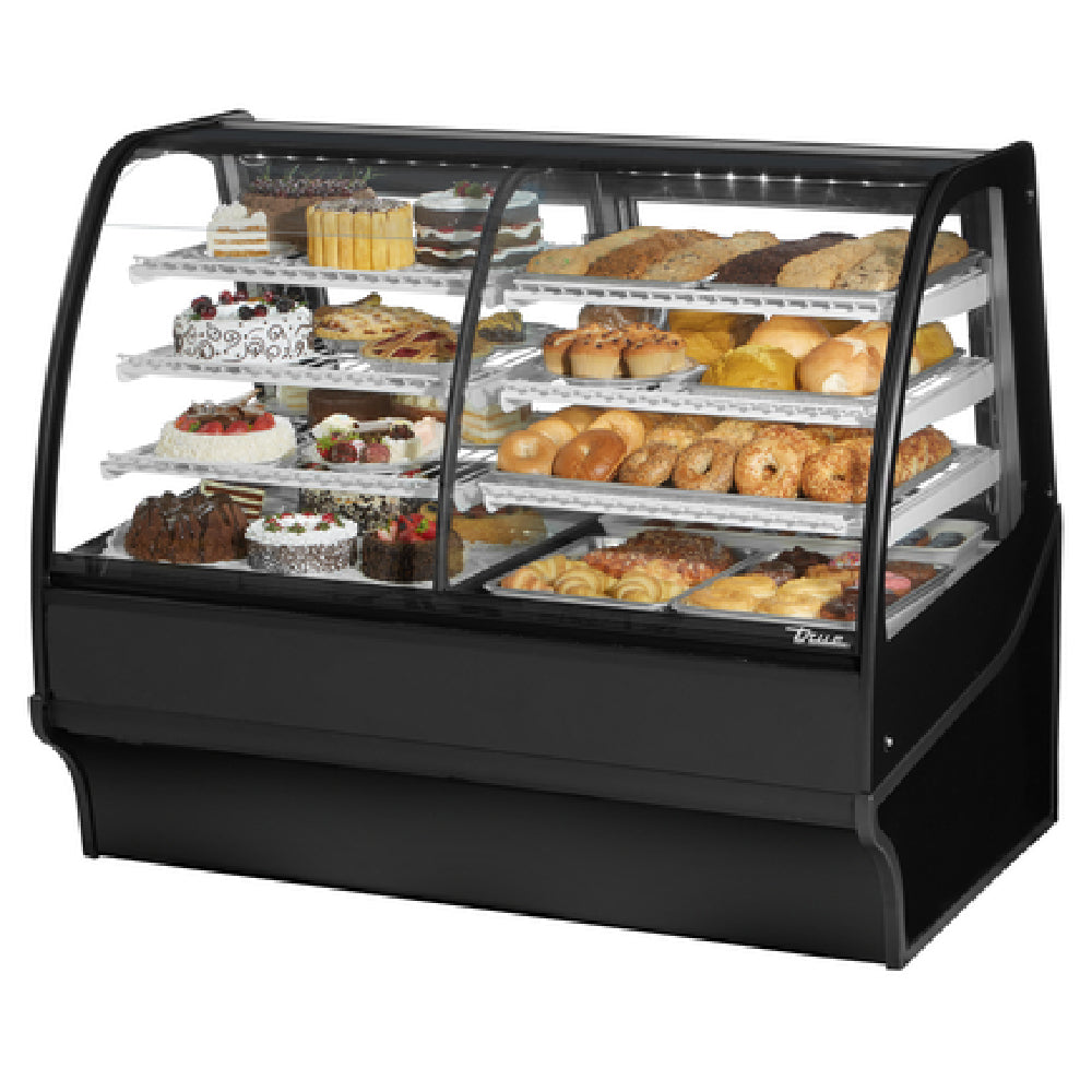 True Refrigeration TDM-DZ-59-GE/GE-S-S Display Merchandiser Dual Zone (dry/refrigerated)