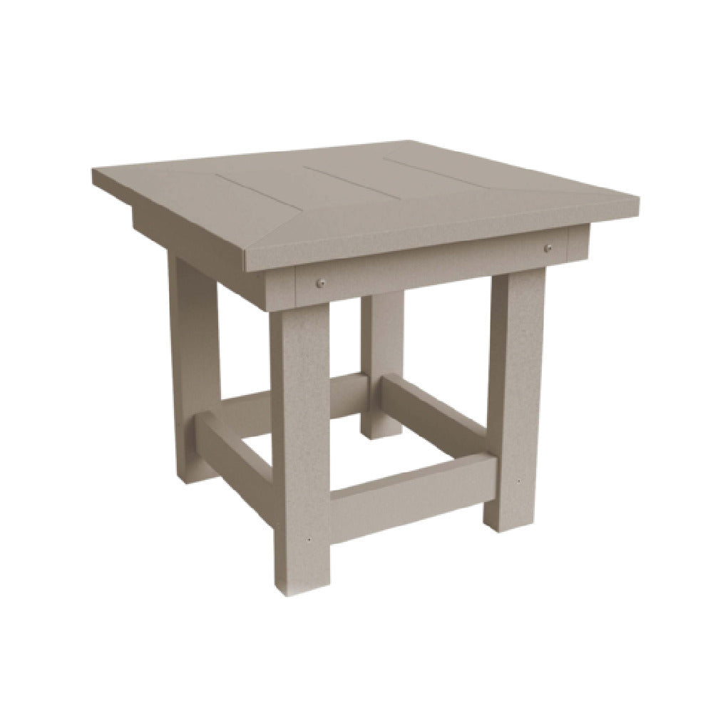 Plantation Prestige 3242323-01 UPGRD - Corolla Side Table 23" X 23" 19"H, Upgrade Finish