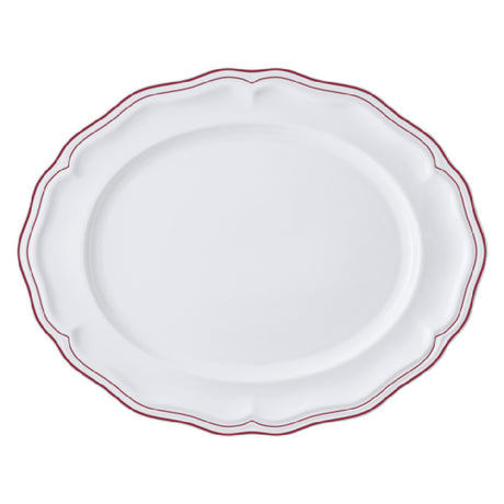 Steelite 62581FP817 Oval Platter 13.0" X 10.5" X 1.0" Adelina