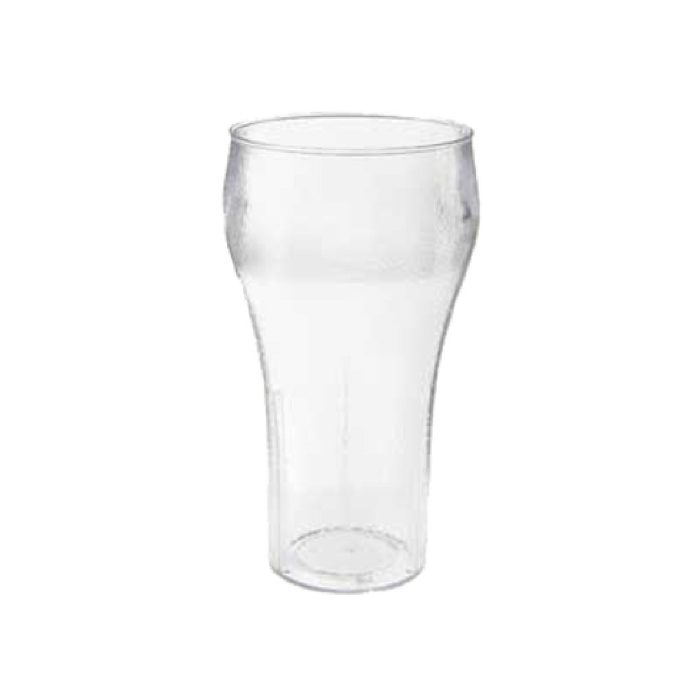 GET Enterprises 7716-1-CL Bell Tumbler 16 Oz. (16 Oz. Rim Full) 3" Dia. X 6"H