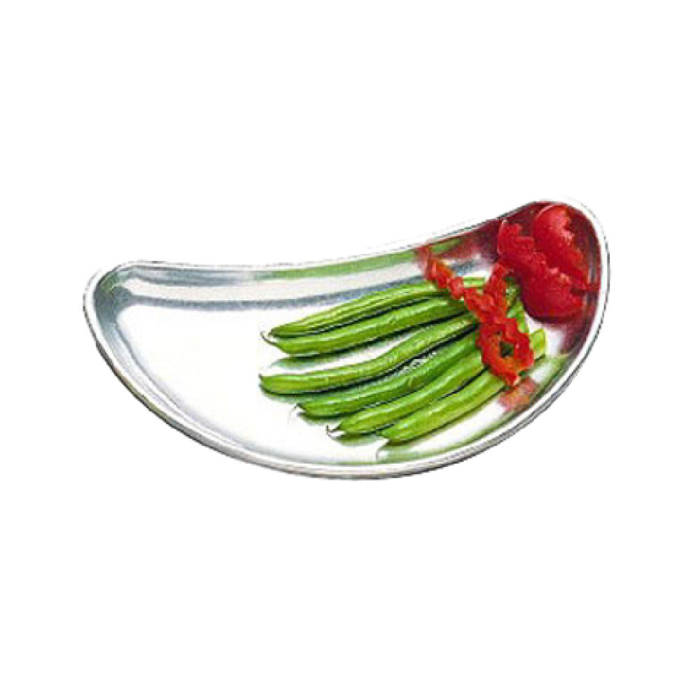 Bon Chef 9020DUSTYR - Crescent Plate, 4-1/2 Oz., 4-1/2" X 9" X 1"
