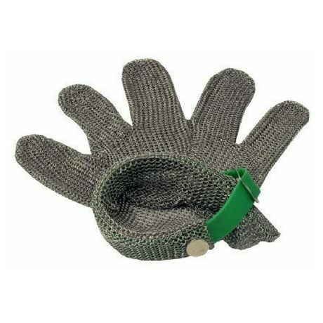 Omcan 44353 (44353) Mesh Glove 5-finger Stainless Steel