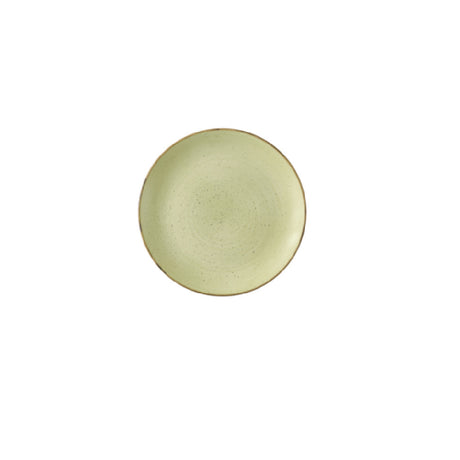 Churchill China SRGNEV101 - Green Evolve Coupe Plate, 10.25 ", Ceramic