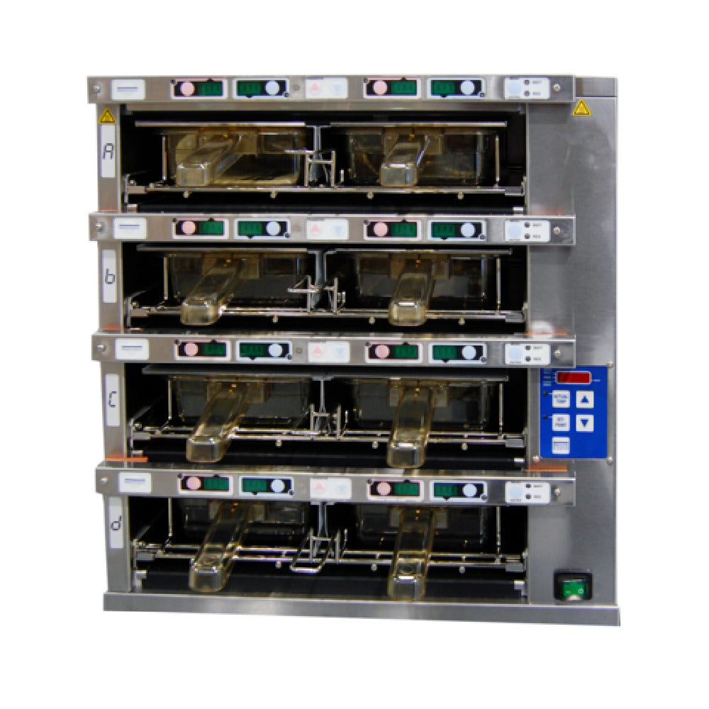 Prince Castle DHB2PT-20BCE Holding Bin Countertop Pass-thru Design