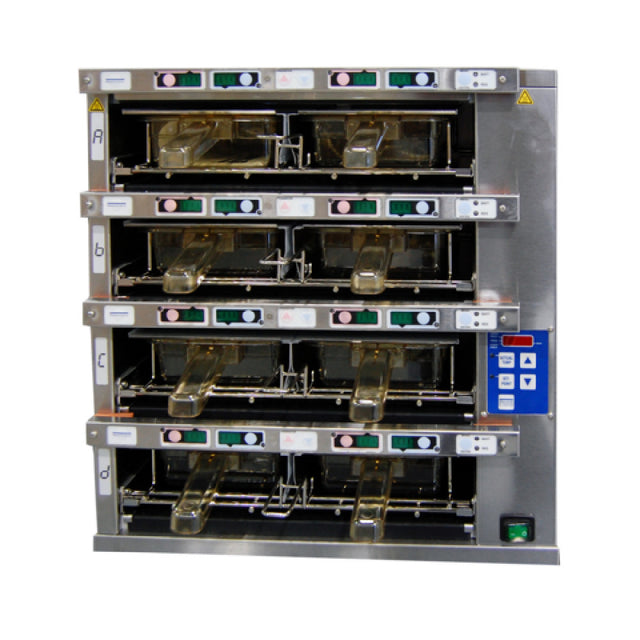 Prince Castle DHB2PT-20CBR Holding Bin Countertop Pass-thru Design