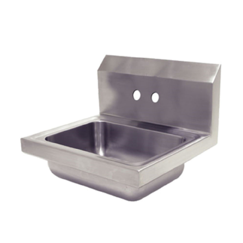 Advance Tabco 7-PS-70-EC-X Special Value Hand Sink Wall Mounted 14" Wide X 10" Front-to-back X 5" Deep Bowl