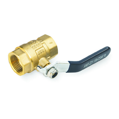 Hubert 159592 - Kratos Full Port Shut Off Valve, For 3/4" Gas Hose Kits