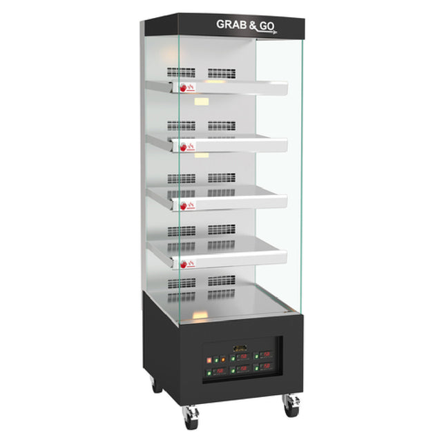 Rotisol 6MCV5LS.I Essentiel Heated Display Merchandiser 25-5/8"W Front-loading