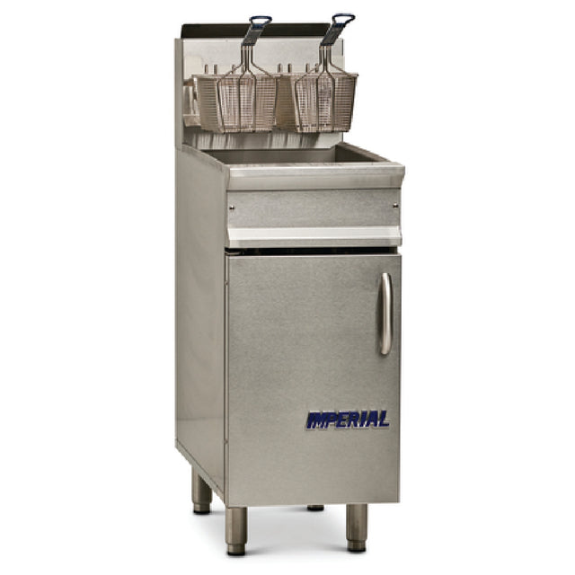 Imperial IRF-40_NAT Restaurant Series Range Match Fryer Gas Floor Model