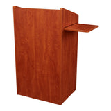 National Public Seating 600-CH Oklahoma Sound® Aristocrat Floor Lectern Cherry