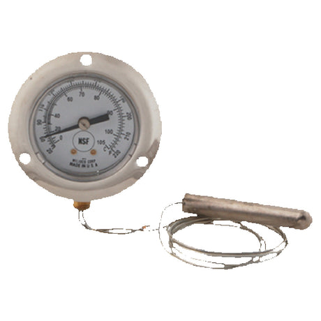 Franklin Machine Products 239-1026 Thermometer 100° To 220° F Temperature Range 3" Flange