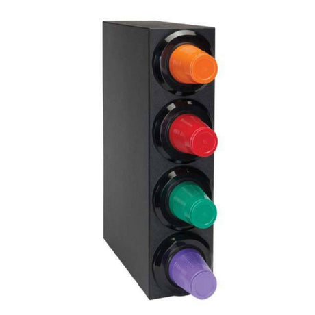 Dispense-Rite SLR-S1-4BT - Cup Dispensing Cabinet, Interchangeable Silicone Baffles