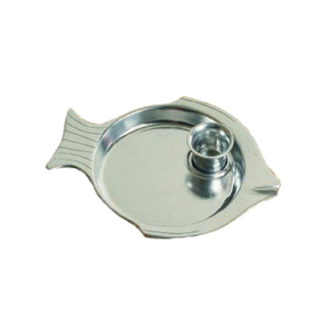 Bon Chef 5039PLATINUMGRA Fish Server 9-1/2" X 12" With Cup Holder