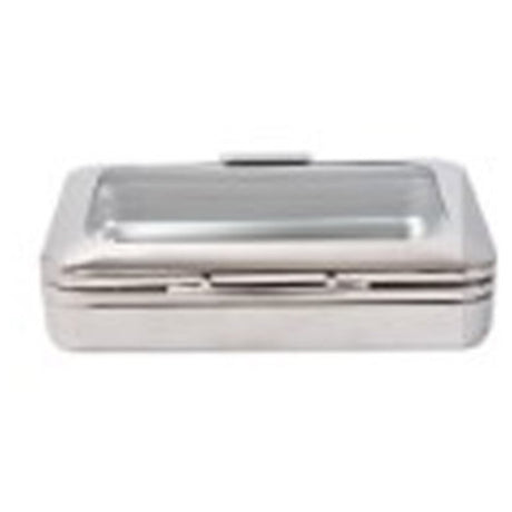 Tableware Solutions USA RECT204 Induction Chafing Dish 304 Oz. (9 Liter) 23" X 18-1/2" X 5"H