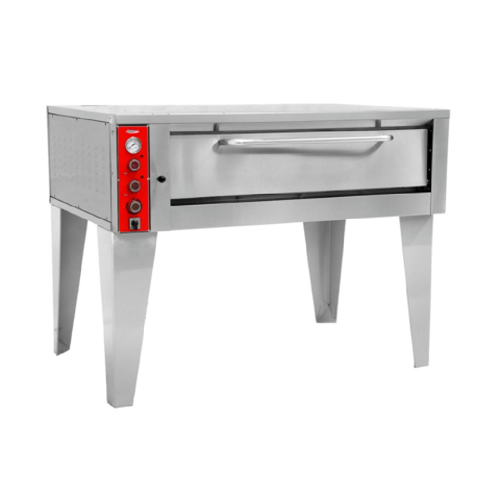 BakeMax BMBPEB915 Stone Hearth Deck Oven Electric 51.5"W X 46.1"D X 49.1"H