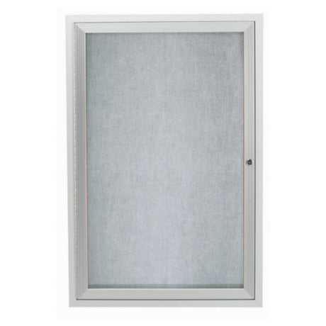 Aarco ODCC4836R Aluminum Bulletin Board 36"W X 48"H Enclosed