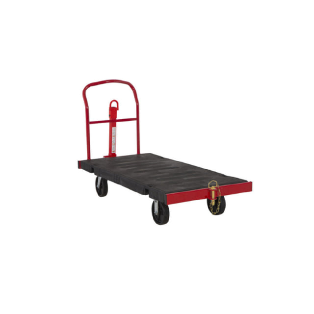 Rubbermaid 2154629 - Towable Platform Truck, 30x60,31.31"W X 69.38"D X 10.44"H, 2500 Lbs Capacity