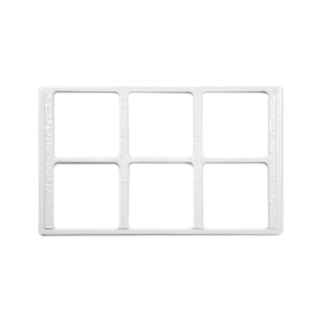 GET Enterprises ML-168-W Tile Full Size (6) Cut Outs For Square Crocks (ML-150 And/or ML-149)