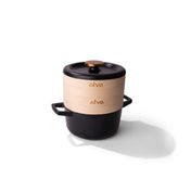 Allinox USA Inc. 100800 - Nori Dutch Oven Steamer Set, 2.1 Qt., Round