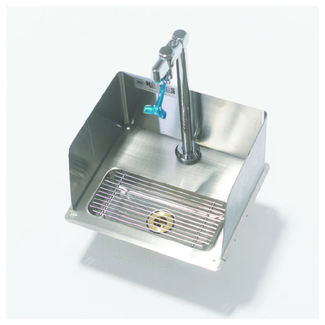 Hubert 194113 - Kratos Glass Filler Station, With Drip Tray, Splash Guards