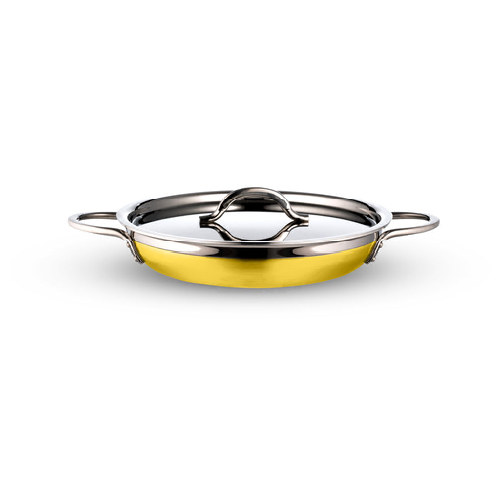 Bon Chef 71305-CF2-Y - Country French X Saute Pan/Skillet, 2 Qt. 12 Oz., 11" Dia. X 2-1/4"H