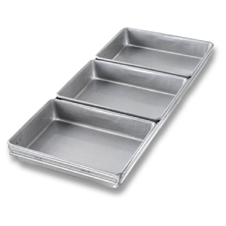 Chicago Metallic 41695 Cinnamon/Package Roll Pan Set 3-pan 9-7/8" X 22-1/8" Overall