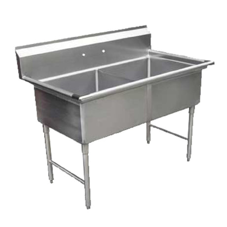 GSW USA SE18182N Sink Two Compartment 42-1/4"W X 24"D X 45"H