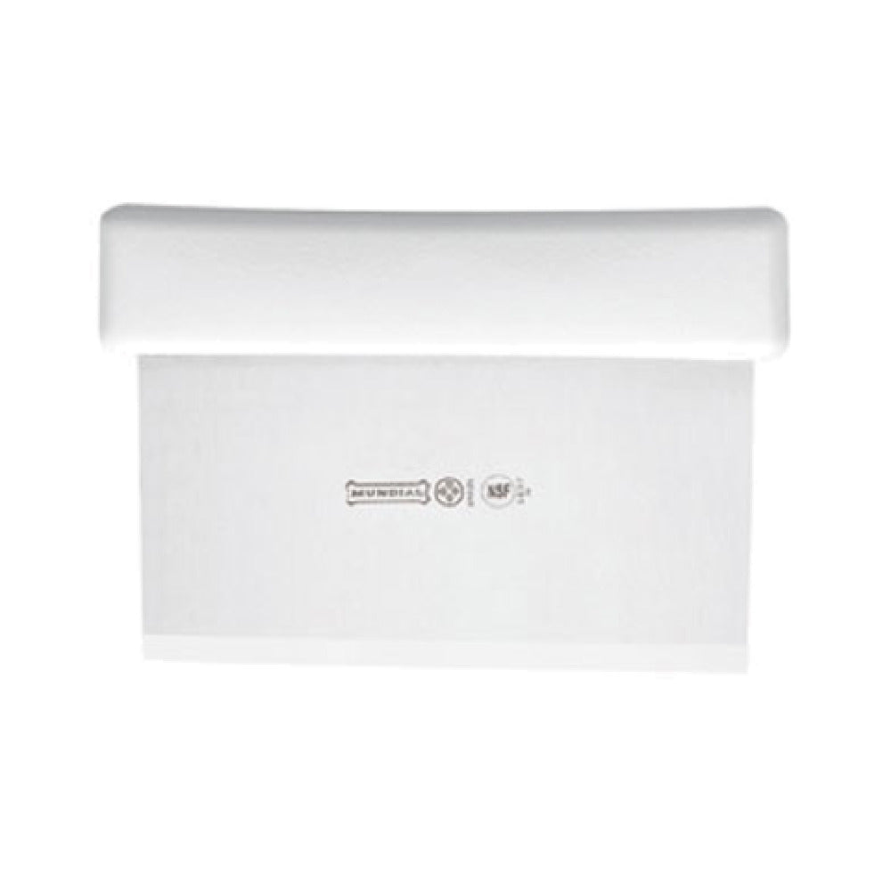 Mundial W5697 - Dough Cutter/Scraper, 6" X 3", Stainless Steel Blade