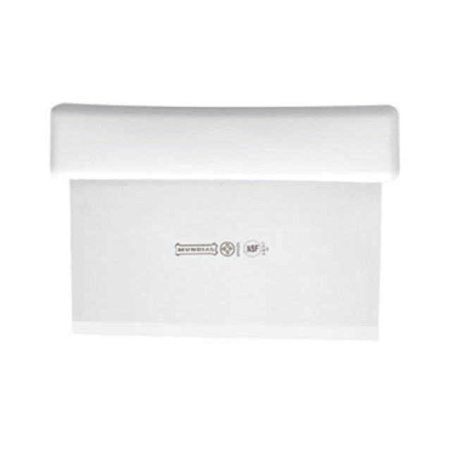 Mundial W5697 - Dough Cutter/Scraper, 6" X 3", Stainless Steel Blade