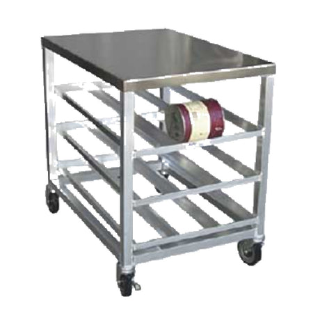 SPG 4H1606 - Kelmax Can Storage Rack, Half Size, Mobile Design