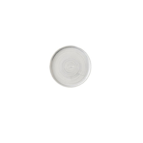 Churchill China CSGYWP211 - Grey Walled Plate, 8.25", Churchill® Super Vit