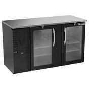 Victory VBBN58HC-FG-B - Back Bar Refrigerator, Food Rated, Two-section