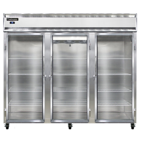 Continental Refrigerator 3RENSSGD Extra-Wide Refrigerator Reach-in 85-1/2"W