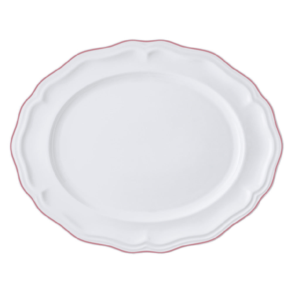 Steelite 62569FP817 Oval Platter 13.0" X 10.5" X 1.0" Adelina