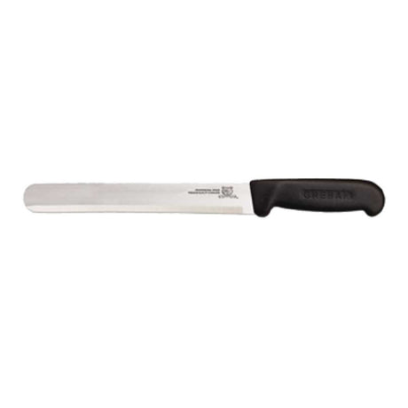 Omcan 12524 (12524) Straight Slicer 12" Black Handle