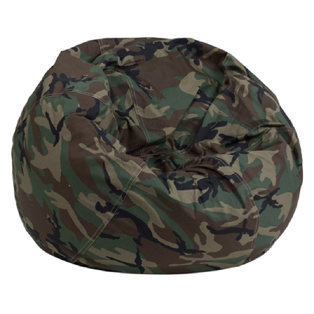 Flash Furniture DG-BEAN-SMALL-CAMO-GG Bean Bag Chair Small Removable Slip Cover