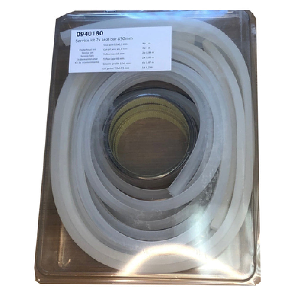 Invacus 0940180 Henkelman Service Set For Polar 2-752-85 Or 2-95 Left/Right Includes Teflon Tape 15mm