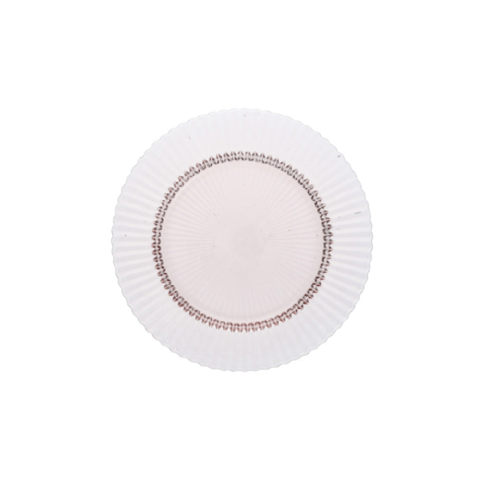 Fortessa ARCHIE.PK.05 Archie Pink Dinner Plate Glass 10.6" Dia. Dishwasher Safe (4 Each Per Case)