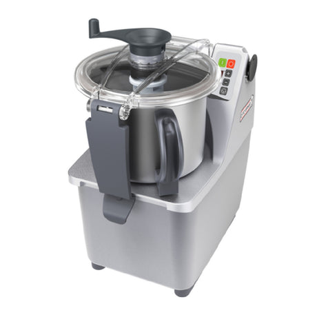 Eurodib 602244 Dito Sama Cutter Mixer Variable Speed (300-3700 RPM) Supplied With 4.5 Lt/ 4.7 Qt Stainless Steel Bowl With Clear BPA-free Lid
