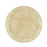Cambro 1000526 Serving Camtray® 10" Dia. Round Galaxy Antique Parchment Gold