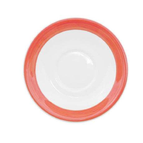 CAC China R-2-R Rainbow Saucer 6" Dia. X 1/2"H Round