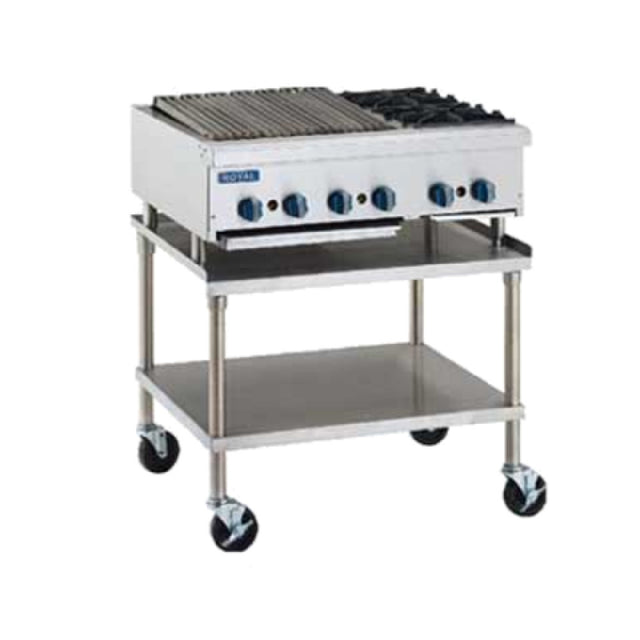 Royal Range Of California RRB-30OB2_LP Charbroiler/Hotplate Gas Countertop