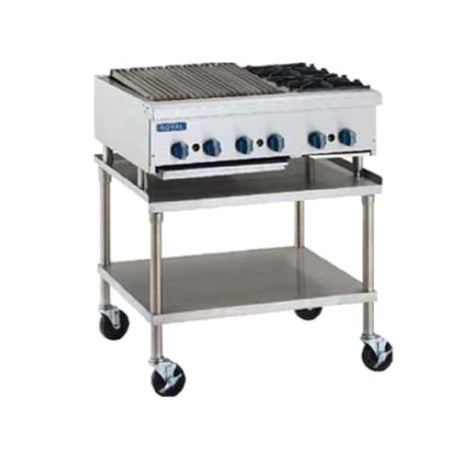 Royal Range Of California RRB-36OB2_LP Charbroiler/Hotplate Gas Countertop