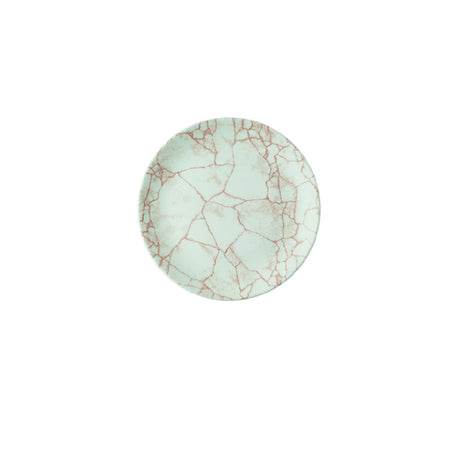 Churchill China KTAMEV101 Coupe Plate 10.25" Dia. Kintsugi Coral Evolve