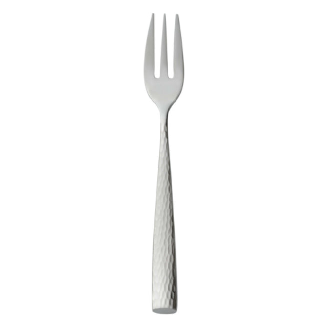 Libbey 931 029 (Formerly World Tableware) Cocktail Fork 6-1/8" Hammered Finish Handle