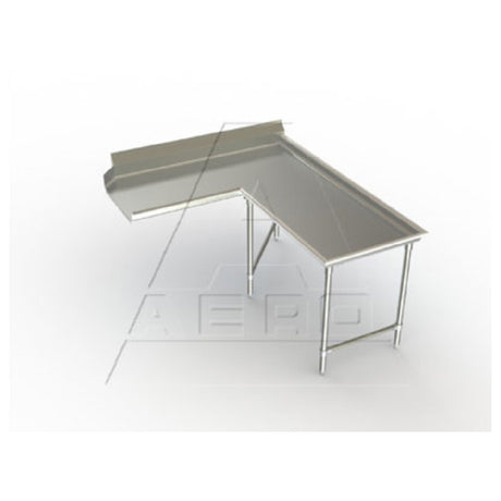 AERO Manufacturing 2CDI-R-120 Aerospec™ Clean Dishtable Island Design 60" Machine To Corner